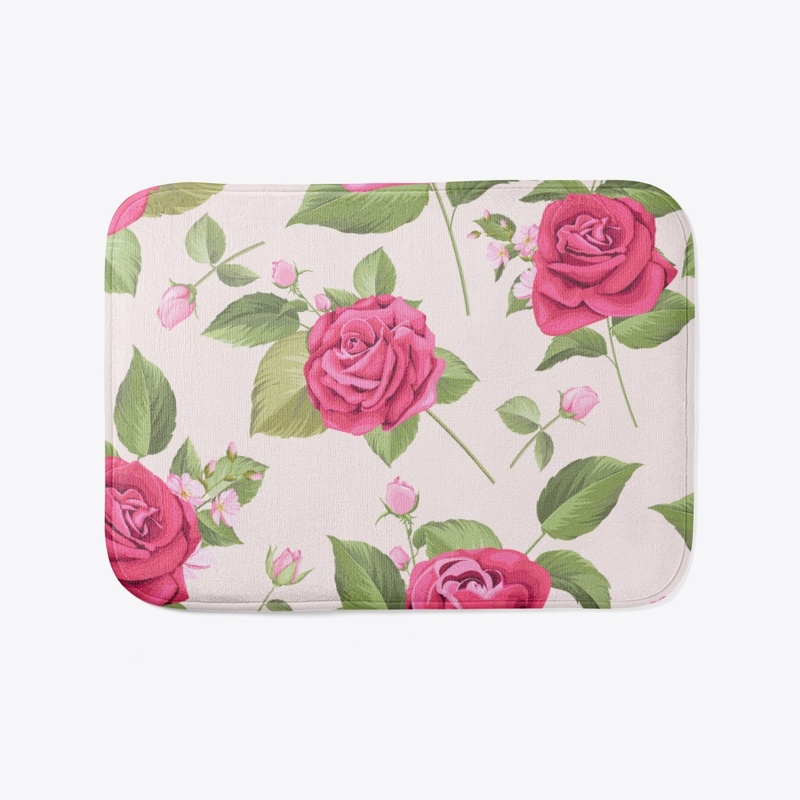  Seamless Pattern With Elegant Floral