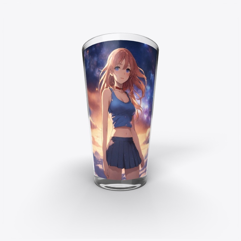 A Anime drawing of a hot 25 year