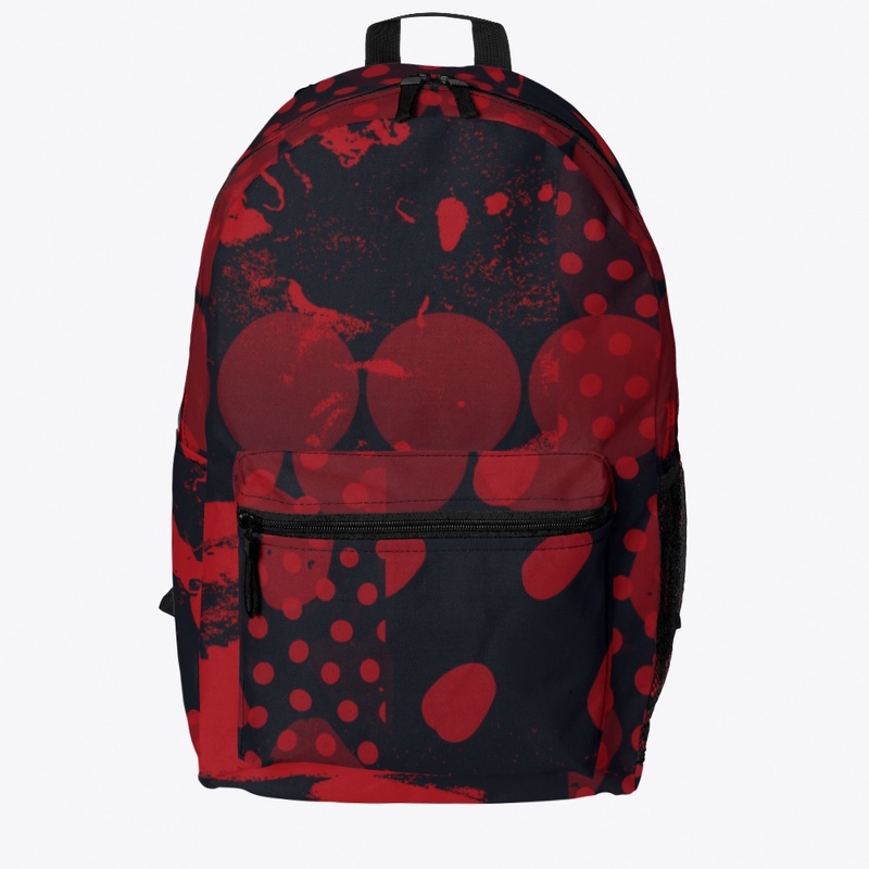 Beautiful Red and Black Abstract 
