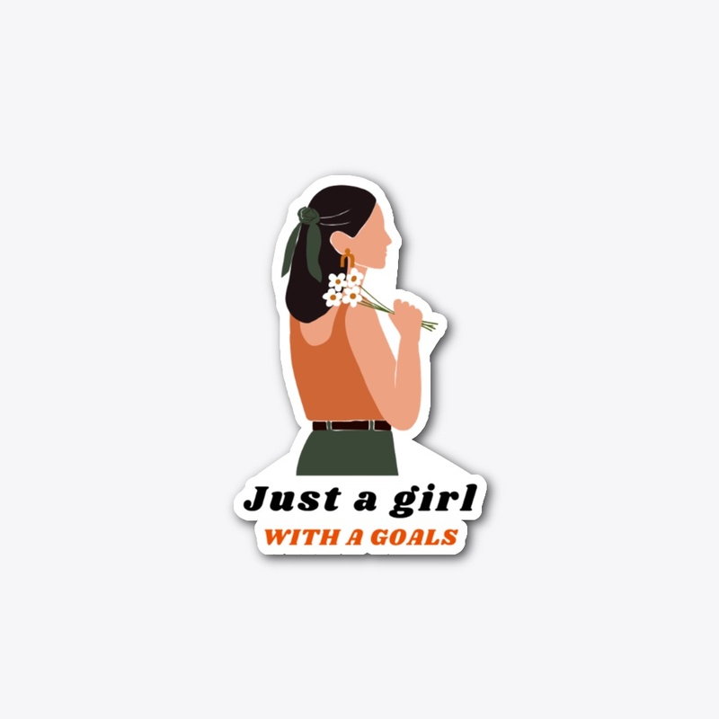 Woman's Goal T-shirt Design