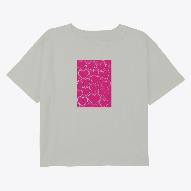 Printed crop t-shirt