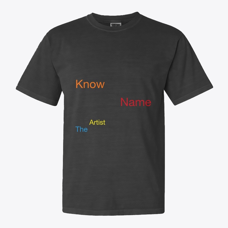The artist name 