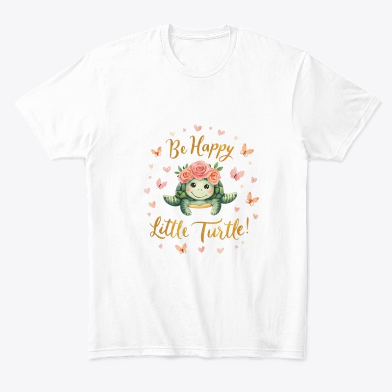 A cute watercolor-style sea turtle 2