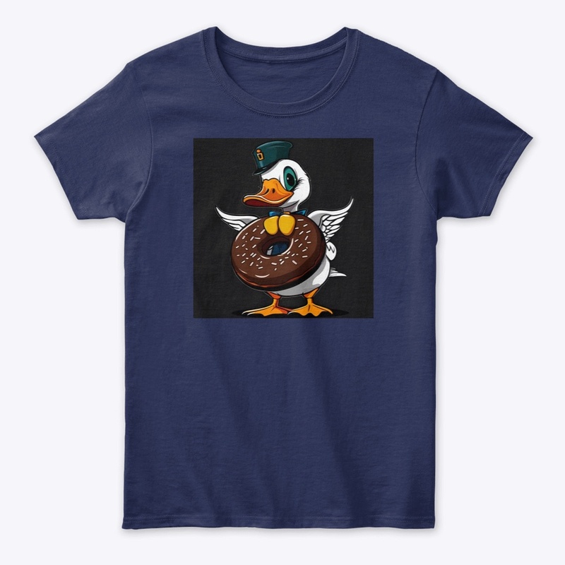 “Duck with a Donut Delight“