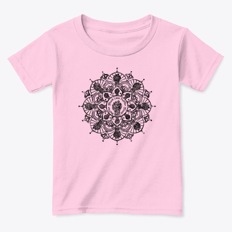 Black Lives Matter  Distressed Mandala 