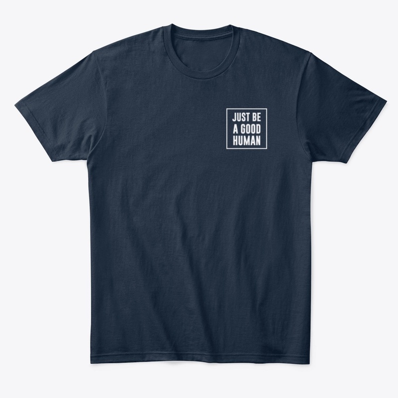GOOD HUMAN SQUARE | WHITE LOGO