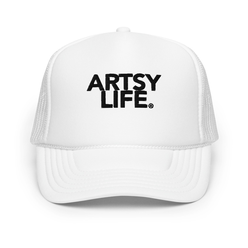 Artsy Life Basic Logo Trucker Hat
