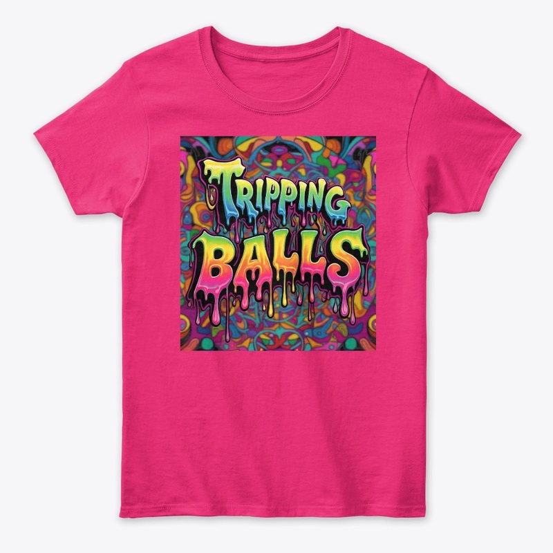 Tripping Balls Color Drip