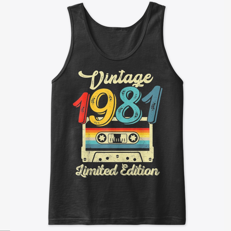 Vintage 1981 Limited Edition 40Th Birthd