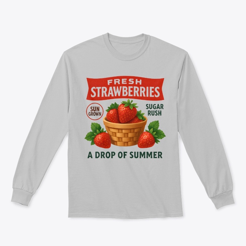 Strawberries | Vintage Fruit Art