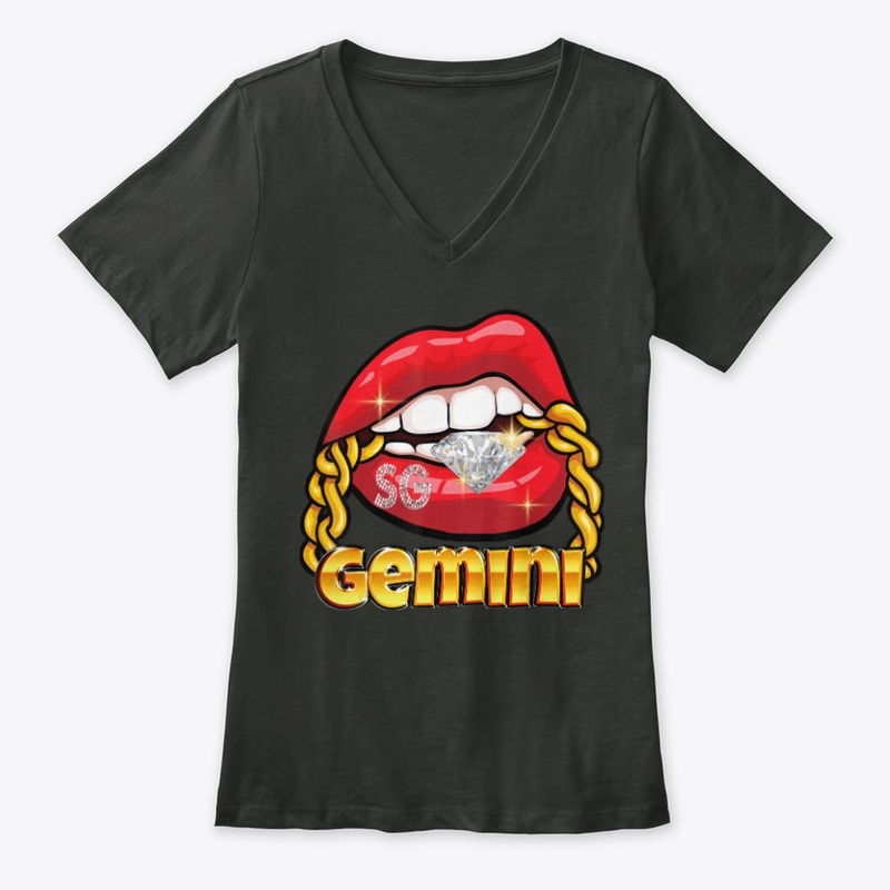 Juicy Lips Gold Chain Gemini