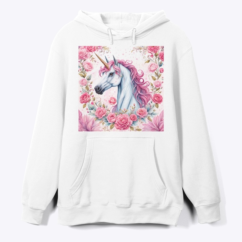 Unicorn Among Roses