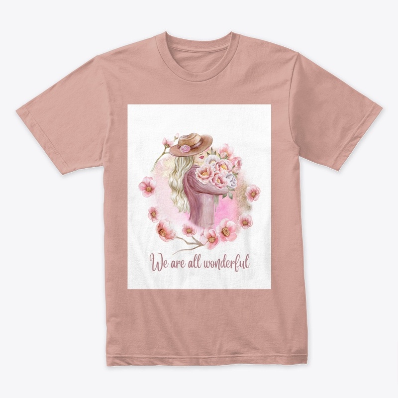 We Are All Wonderful" Graphic T-Shirt