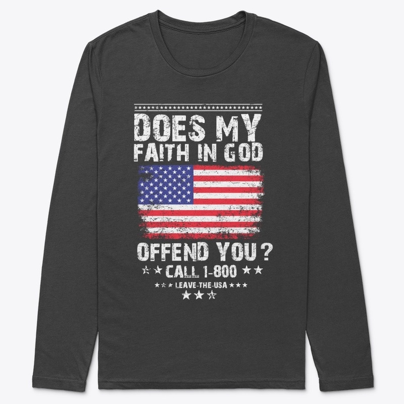 Does my faith in god offend you?