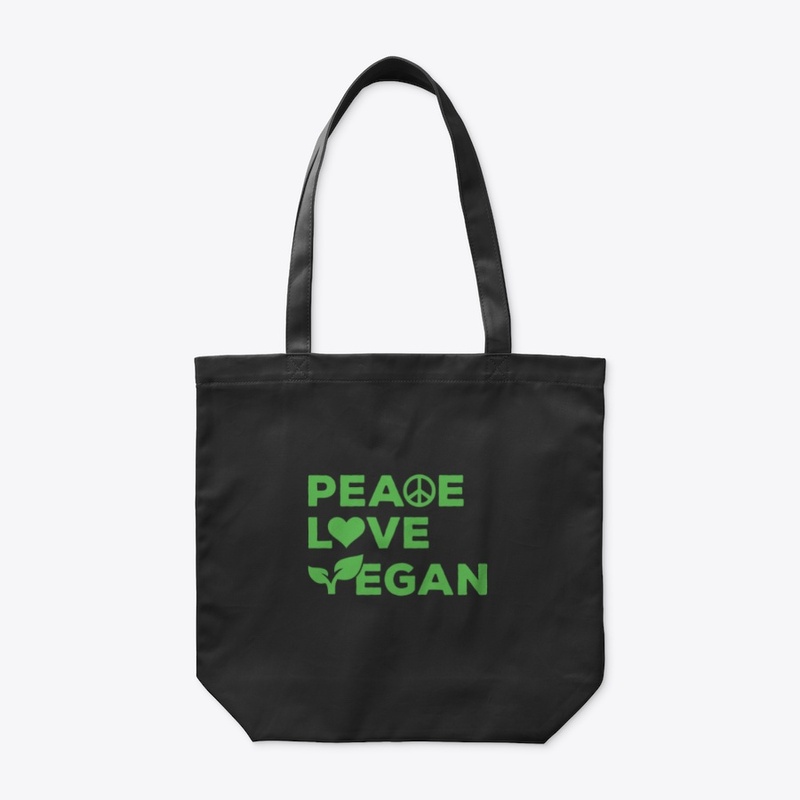 Peace love vegan