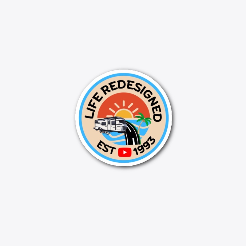 Life Redesigned Official Logo Decal