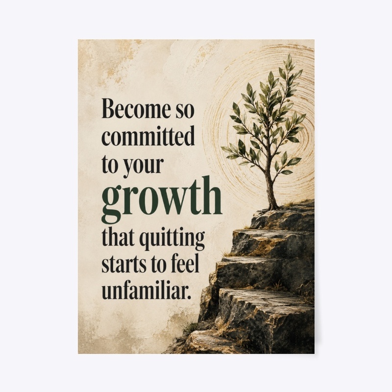 Growth Mindset Wall Print