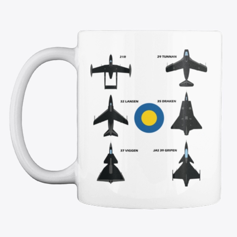 Swedish Air Force - oblong formation