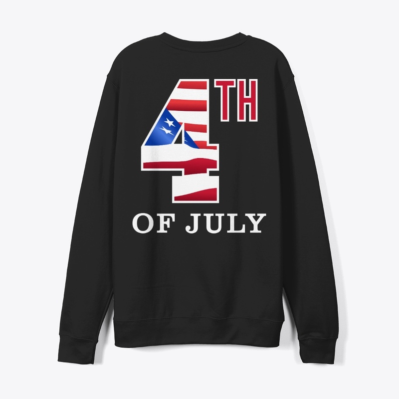Happy Fourth of July tee design