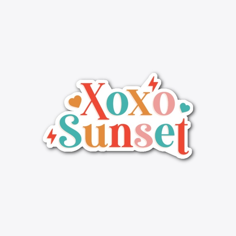 Sunset Sticker 