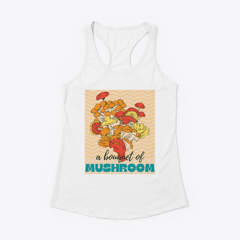 A bouquet of mushroom Yellow pattern