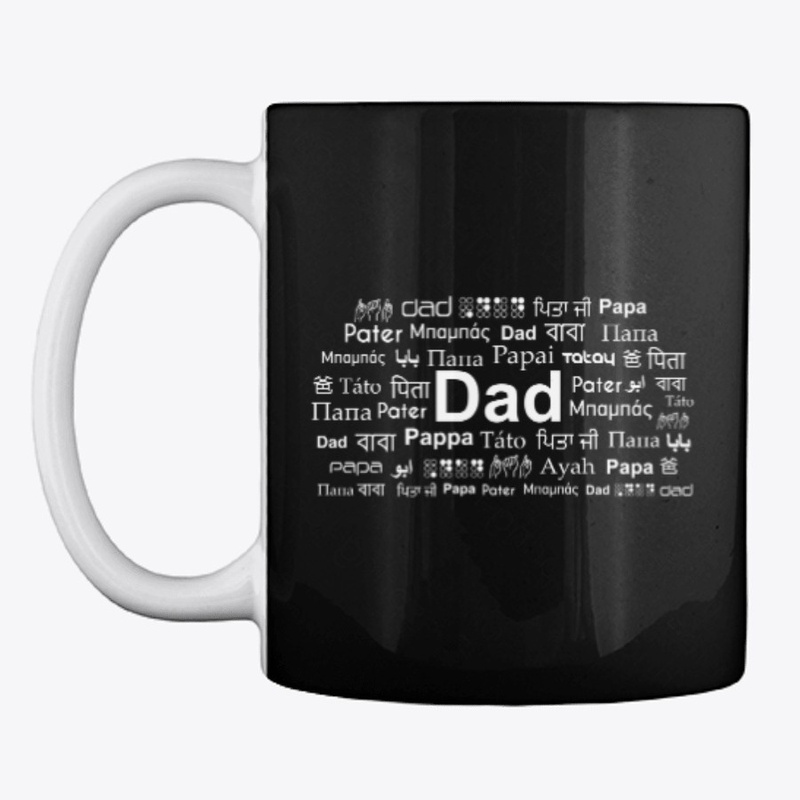 Dad  | Papa | Tshirt Different Language
