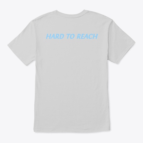 Stay Solid Light Steel T-Shirt Back