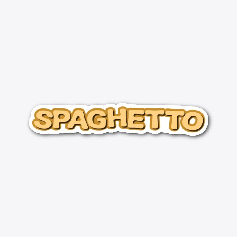 Spaghetto Sticker