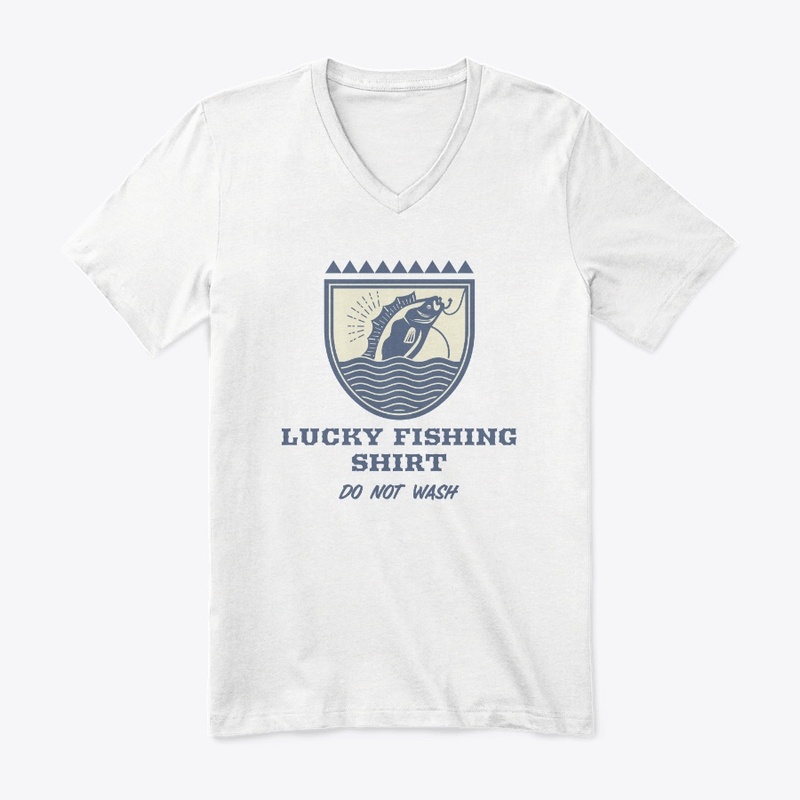 Vintage Lucky Fishing Shirt Do Not Wash 