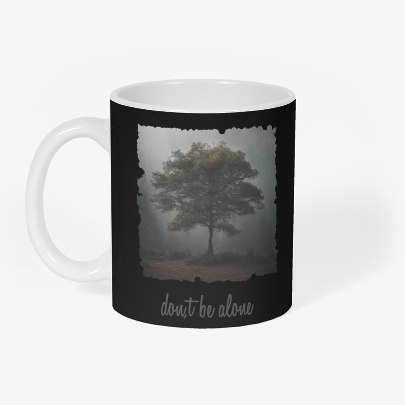 A lone tree in the forest