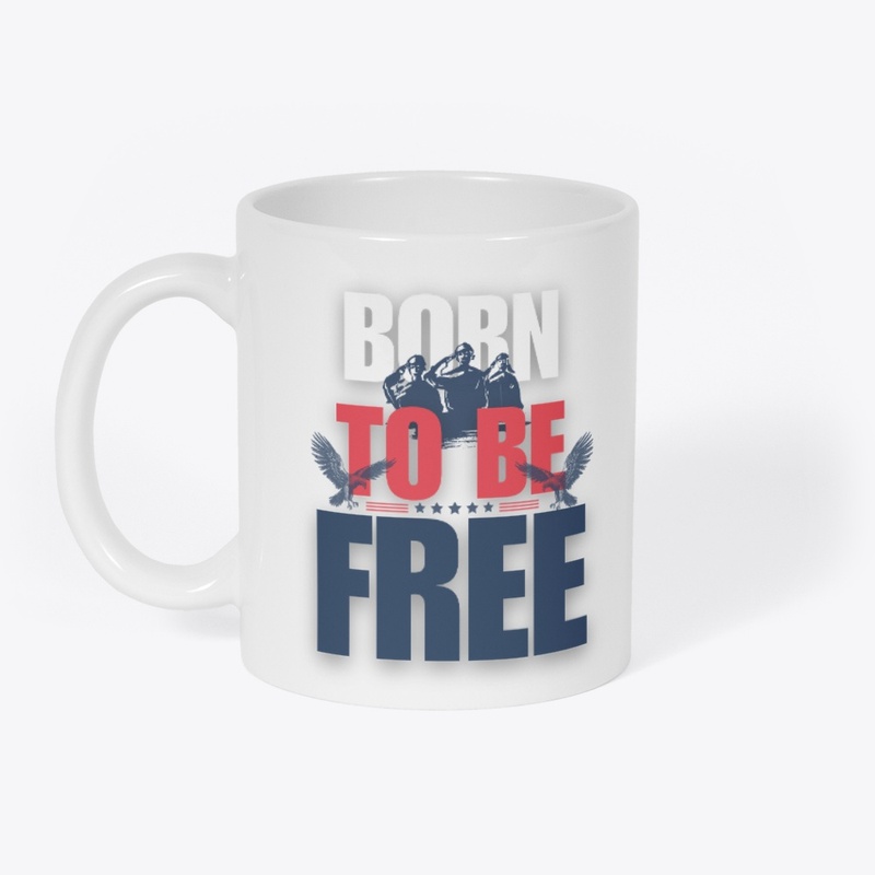 "Born Free: Patriot Pride Tee"