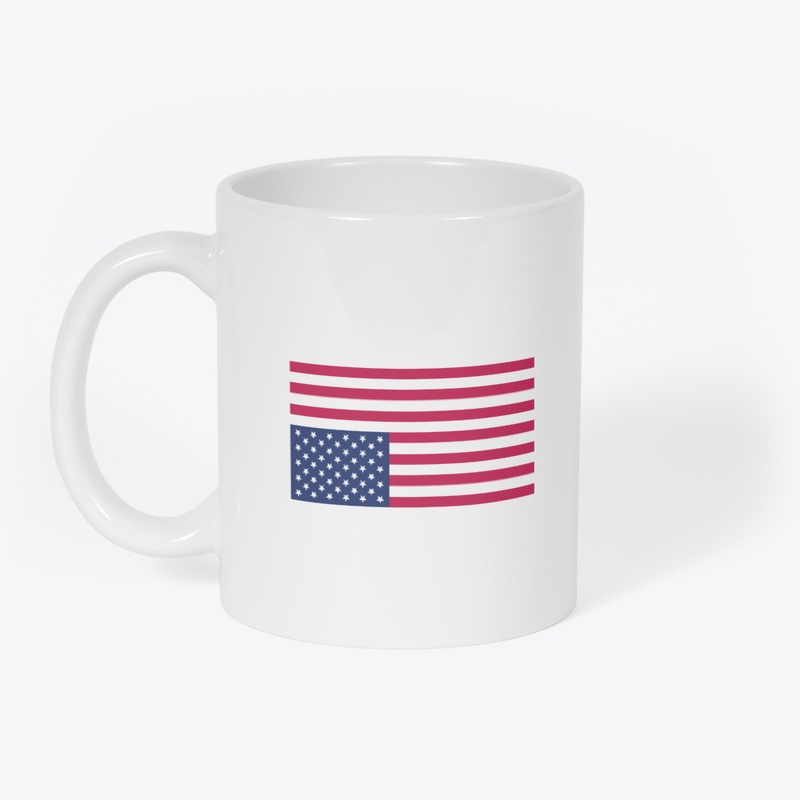 US Flag - Distress Position