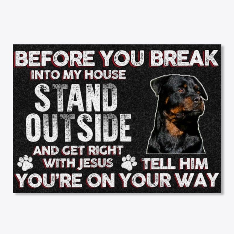Rottweiler Warning 