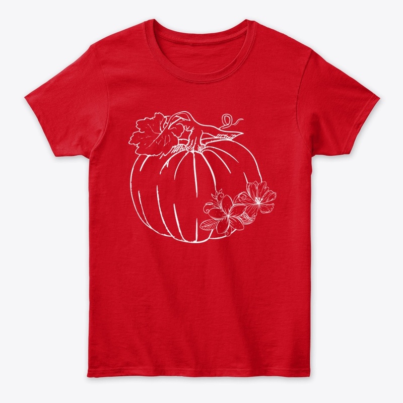 FLORAL PUMPKIN