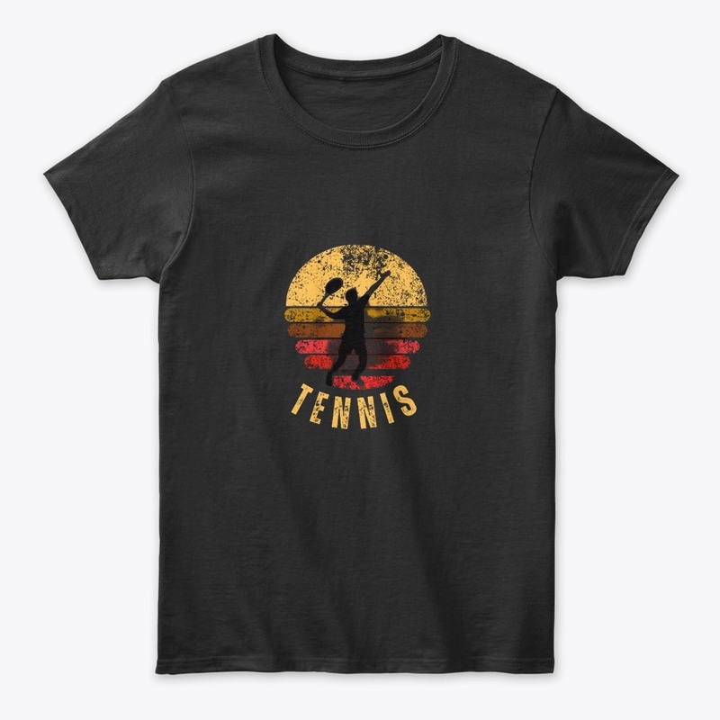 Tennis-inspired Tee Design