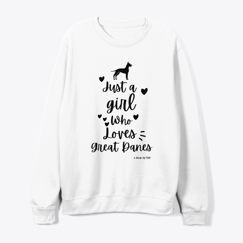 Just a girl who loves Great Danes.
