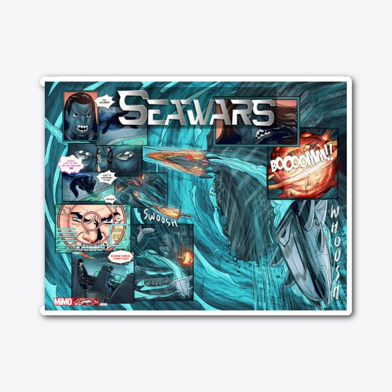 SEAWARS BOOK 7 - PAGES 18 & 19 (Sticker)