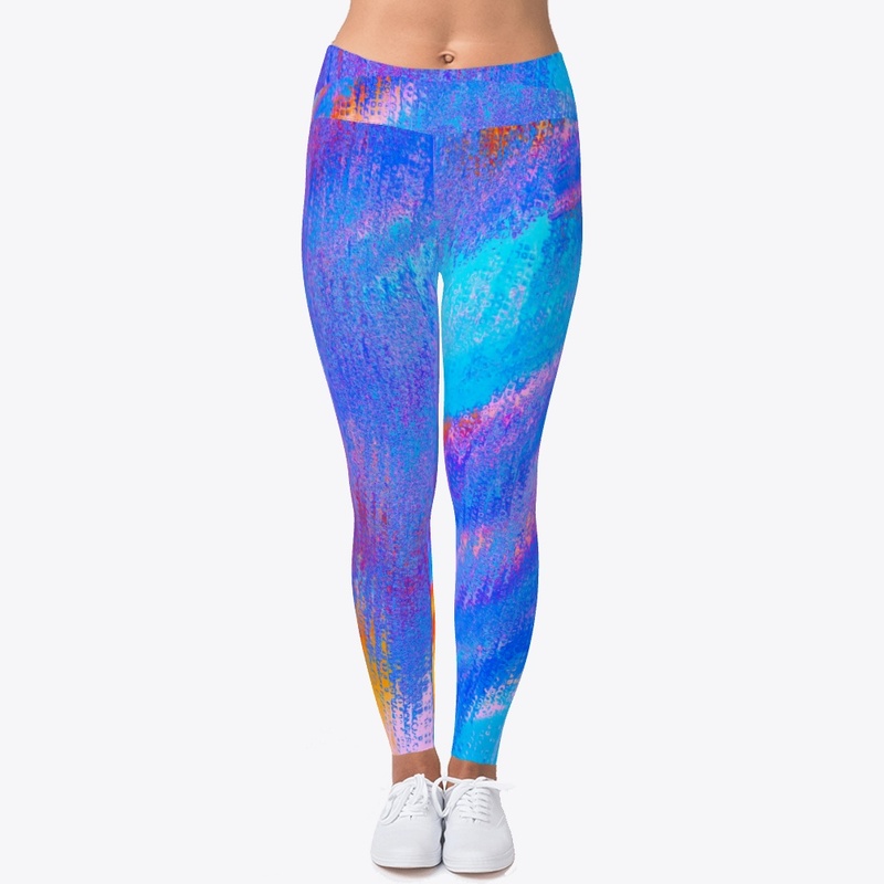 Abstract Multi Color Tie Dye