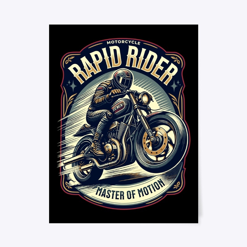 Rapid Rider Motorcycle Racing Streetwear