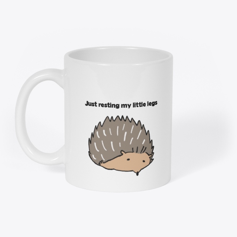 Hedgehog resting