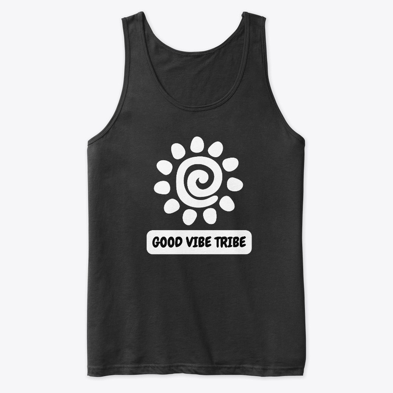 GoodVibeTribe™ Black Unisex Tank Top