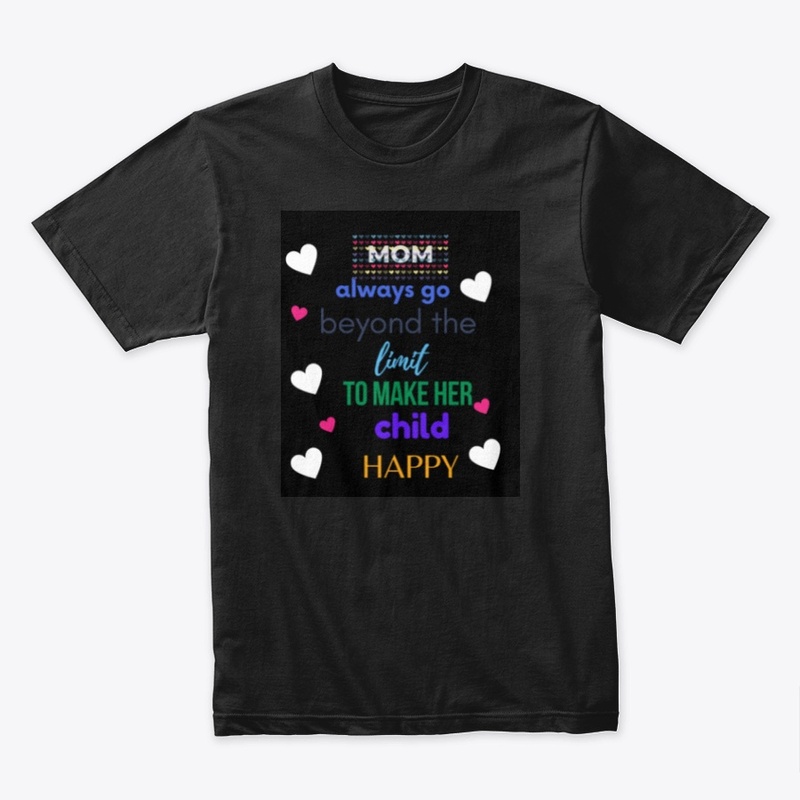 Mother's Love Tee Black - MOM