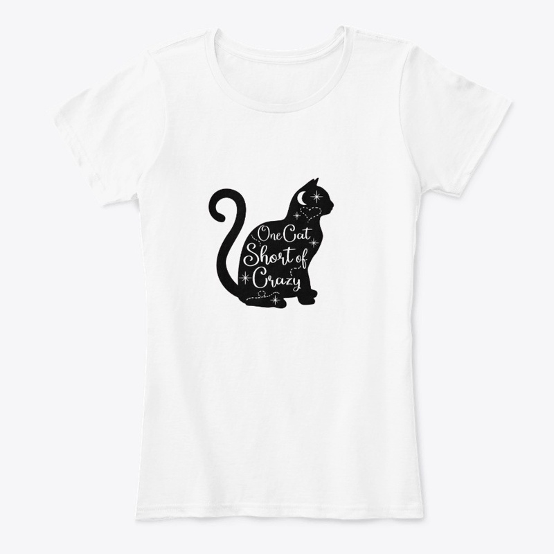 Love cat.one cat short of crazy shirt