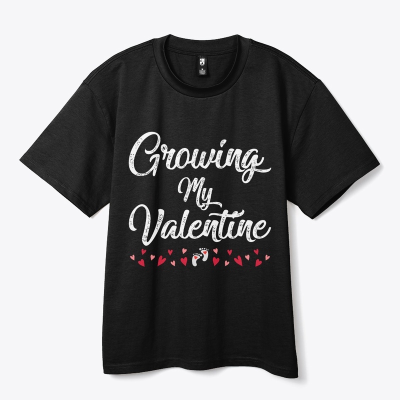 Adorable Valentine's Day Pregnancy Tee