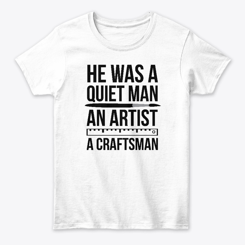 He was a quiet man ASMR tshirt