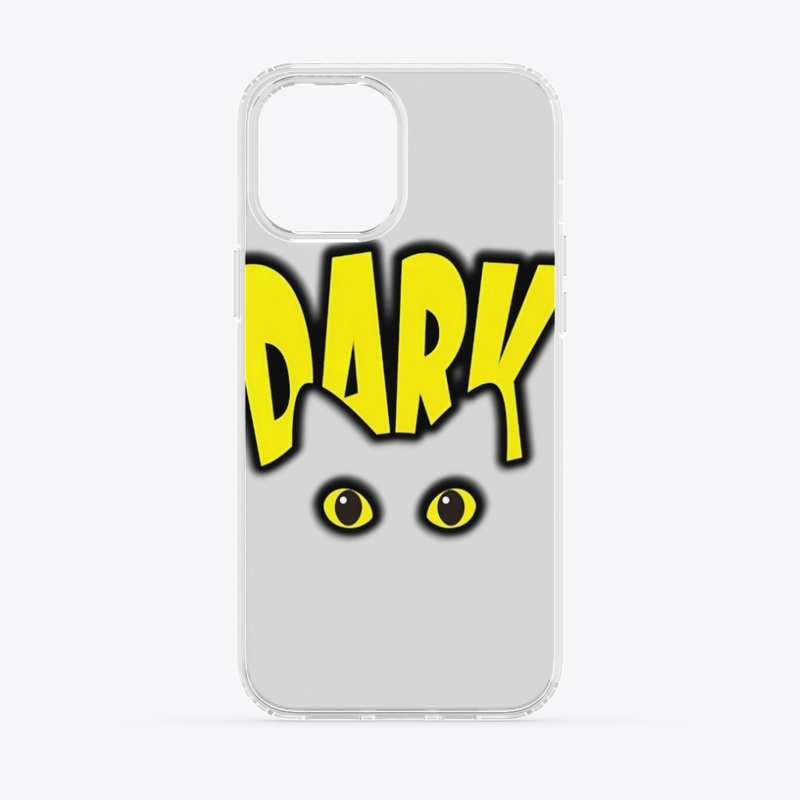 Dark Cat eye tshirt graphic design 