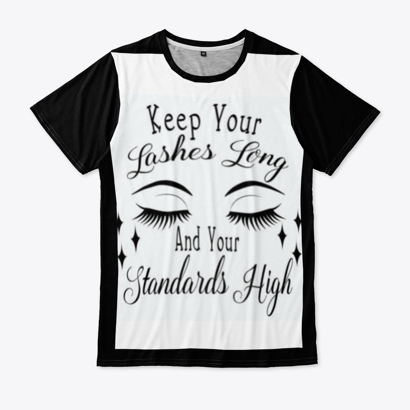 Keep lashes long and standard high