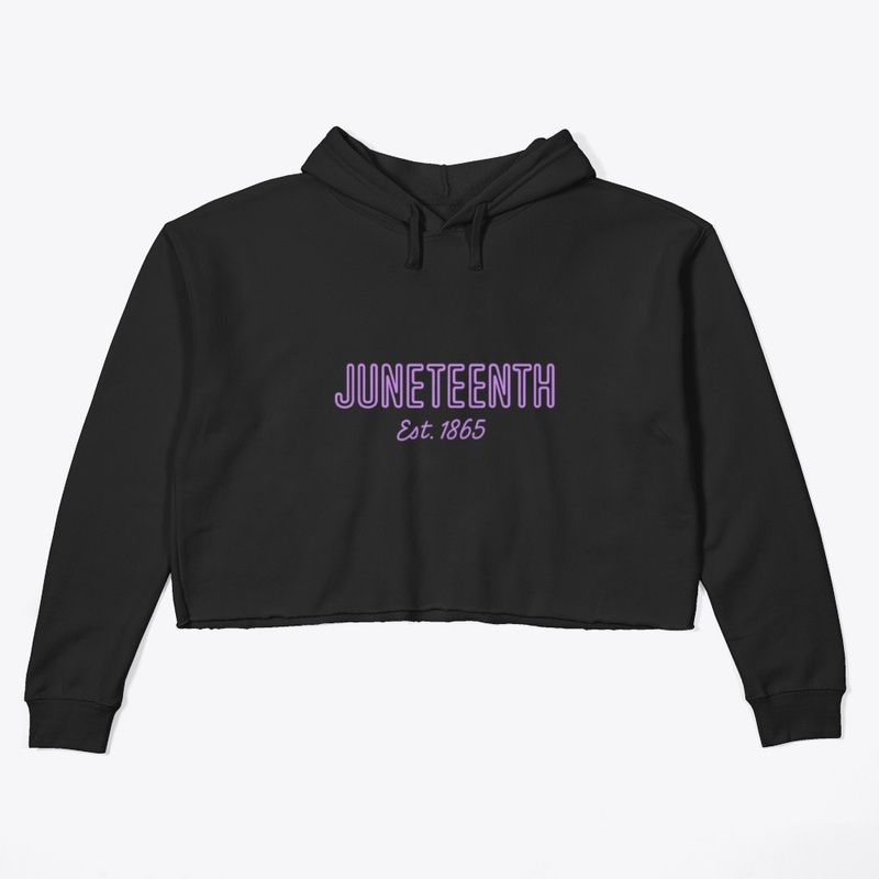 Juneteenth – Est. 1865 Neon Style
