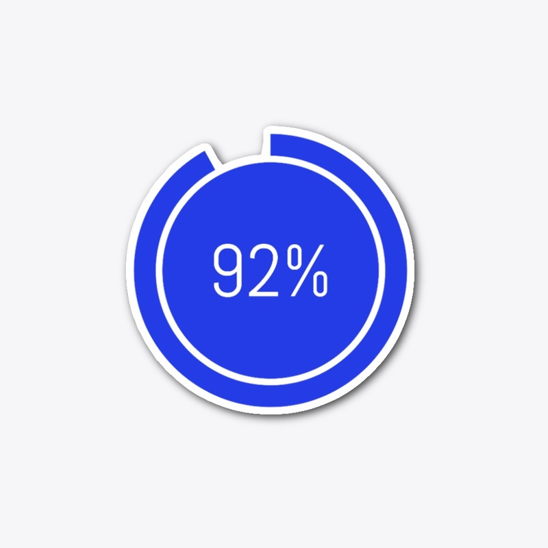 92%