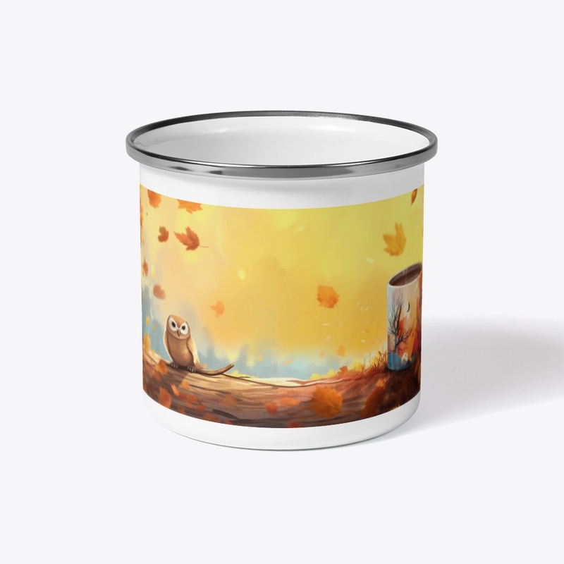 Cosy Autumn Owl